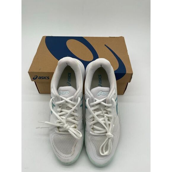 ASICS Gel Challenger 13-White/Smoke Blue Size 8.5‎ Women's in Box-(Almost New) - Picture 1 of 6